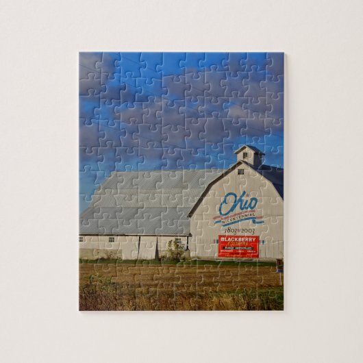 Bicentennial Barn White Legpuzzel (Verticaal)