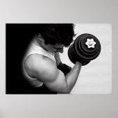 BICEP CURL POSTER (Voorkant)