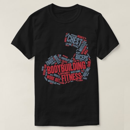 Biceps-training T-shirt (Design voorkant)