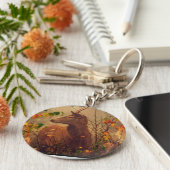 Biche Ô ma Biche (Francois Ville) Sleutelhanger (Zijkant)