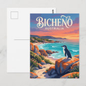 Bicheno Australië Briefkaart (Voorkant / Achterkant)