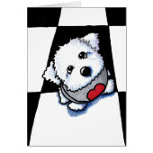 Bichon Baby Note Kaart (Voorkant)