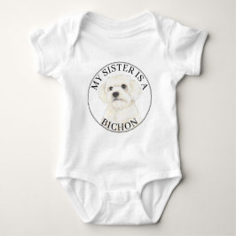 Bichon Big Sister Romper