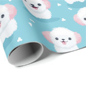 Bichon Bliss Cadeaupapier (Rol Hoek)