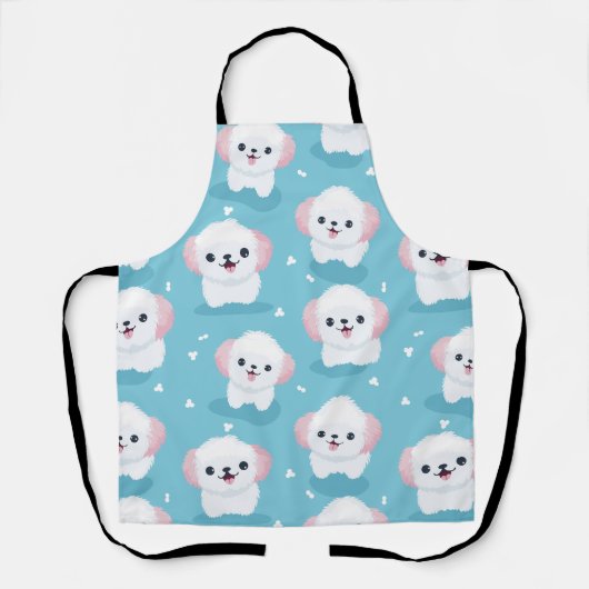 Bichon Bliss Schort (Voorkant)