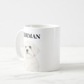 Bichon, Bolognese, Coton, Havanees, Maltees Koffiemok (Voorkant links)