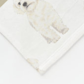 Bichon Bolognese Havanese Maltese Katoen Havapoo Fleece Deken (Hoek)