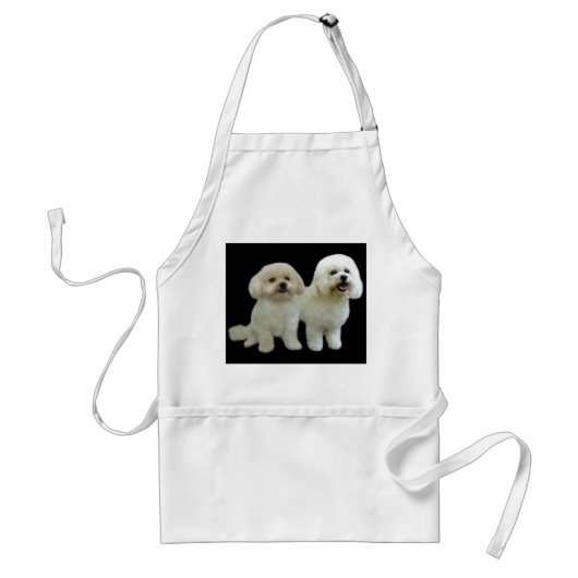 Bichon Buddies Apron Standaard Schort (Voorkant)