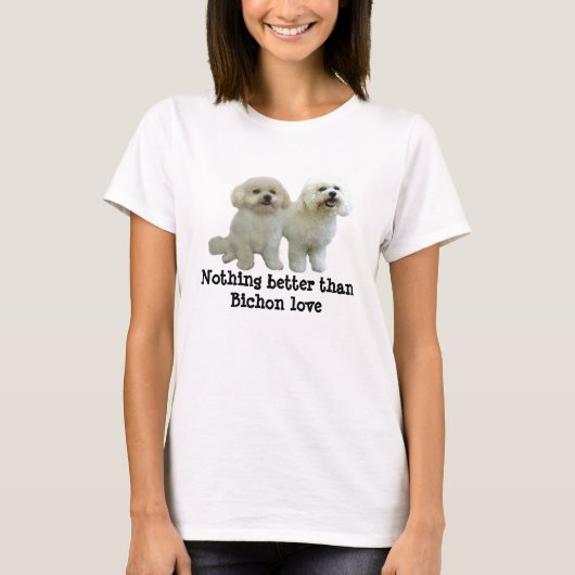 Bichon Buddies Dames Shirt (Voorkant)