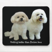 Bichon Buddies Mousepad Muismat (Voorkant)