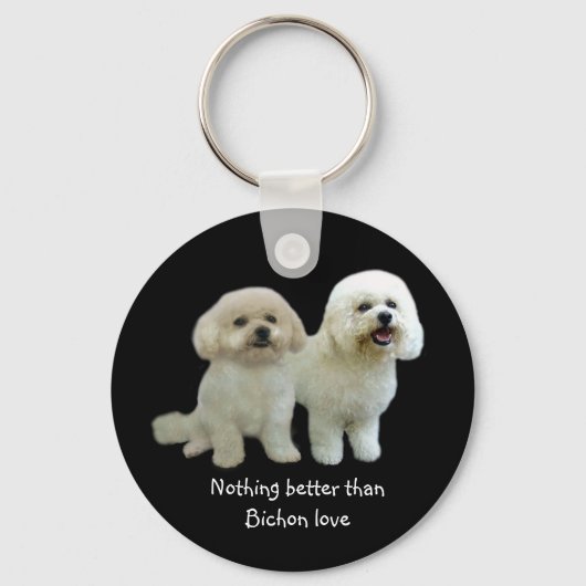 Bichon Buddies Sleutelhanger (Voorkant)