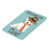 Bichon Dad Magneet (Linkerzijde)