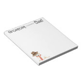 Bichon Dad Notitieblok (Schuin)