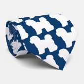 Bichon Frise ン フ ビ リ ー ョ Stropdas (Opgerold)