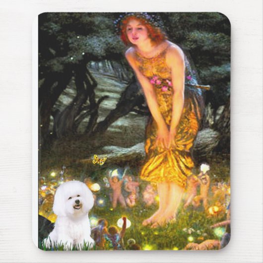 Bichon Frise 1 - Middernacht Muismat (Voorkant)