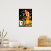 Bichon Frise 1 - MidEve Poster (Keuken)