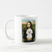 Bichon Frise 2R - Mona Lisa Koffiemok (Links)