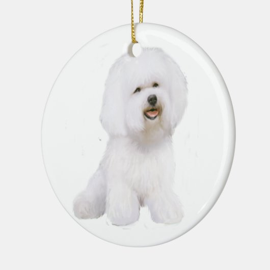Bichon Frise (A) Keramisch Ornament (Links)
