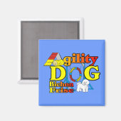 Bichon Frise Agility Cadeaus Magneet (Voorkant / Achterkant)