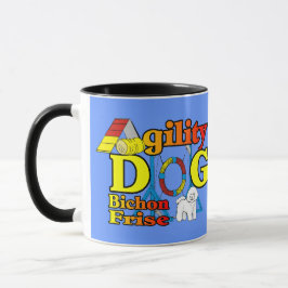 Bichon Frise Agility Gifts Mok
