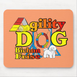 Bichon Frise Agility Gifts Muismat