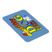 Bichon Frise Agility Magneet (Rechterzijde)