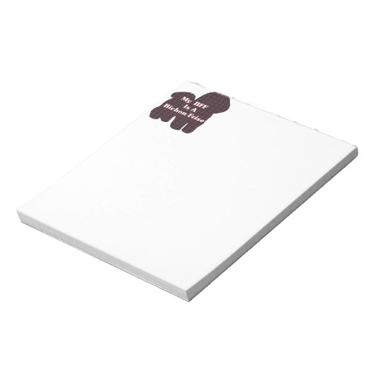 Bichon Frise BFF Notitieblok (Linkerzijde)