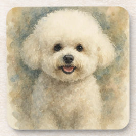 Bichon Frise Bier Onderzetter
