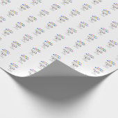 Bichon Frise Birthday Cadeaupapier (Hoek)