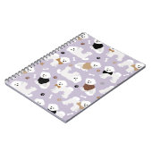 Bichon Frise Botten en Paws Paars Notitieboek (Linkerzijde)