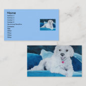 Bichon Frise Buddy Visitekaartje (Voorkant / Achterkant)