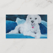 Bichon Frise Buddy Visitekaartje (Achterkant)