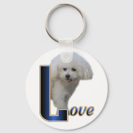 Bichon Frise-cadeaus Sleutelhanger