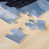 Bichon Frise Christmas Red Truck Holiday Legpuzzel (Zijkant)