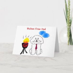 Bichon Frise Dad Kaart