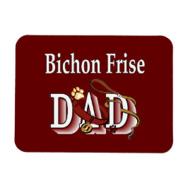 Bichon Frise Dad Magneet