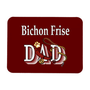 Bichon Frise Dad Magneet