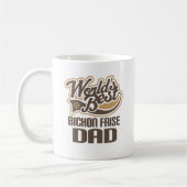 Bichon Frise Dad (Werlds Best) Koffiemok (Links)