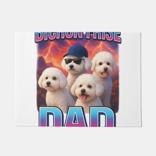 Bichon Frise Deurmat (Voorkant)