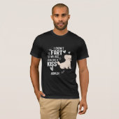 Bichon Frisé Didnt Fart Kiss Dog T-shirt (Voorkant volledig)