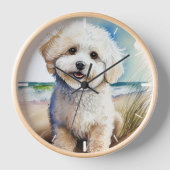 Bichon Frise Dog Art Painting (Voorkant)