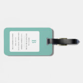 Bichon Frise Dog Bagagelabel (Achterkant horizontaal)