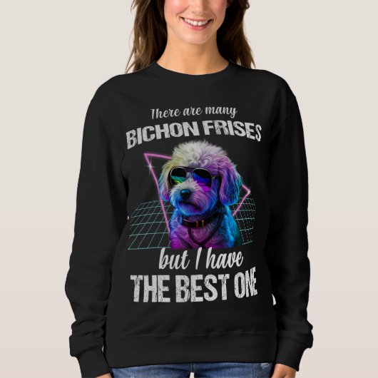 Bichon Frise Dog Bichon Frises Trui (Voorkant)