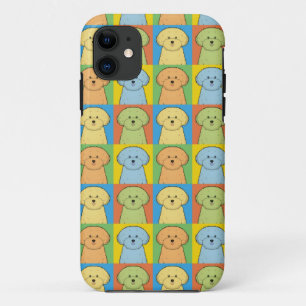 Bichon Frisé Dog Cartoon Pop-Art Case-Mate iPhone Case