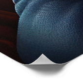 Bichon Frisé Dog Driving Bike St. Patrick's Day Poster (Hoek)