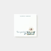 Bichon Frise Dog gepersonaliseerd Post-it® Notes (Voorkant)