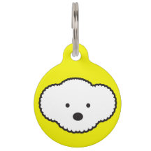 Bichon Frise Dog Label