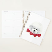 Bichon Frise dog LOVE Planner (Display)