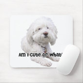 Bichon Frise Dog Muismat (Met muis)