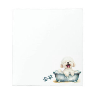 Bichon Frise Dog Notitieblok